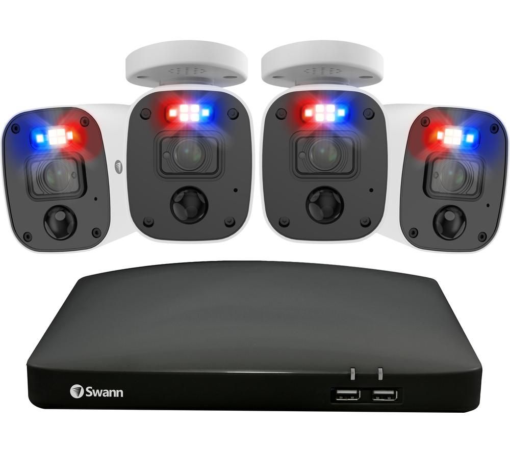 Enforcer SWDVK-856804MQB 8-channel 4K Ultra HD DVR Security System - 2 TB, 4 Cameras