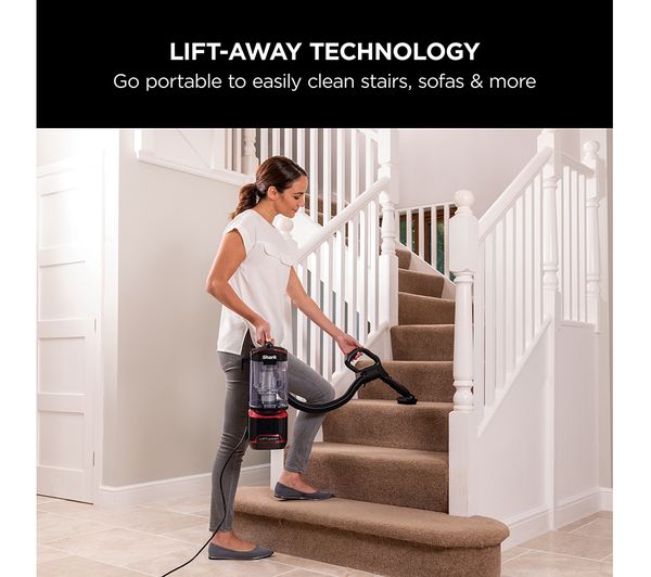 NV602UKT SHARK LiftAway with TruePet NV602UKT Upright Bagless Vacuum