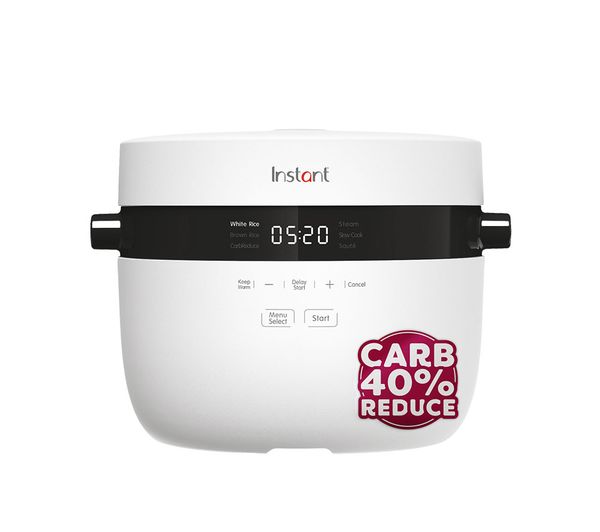 Instant Carbreduce Technology Rice Cooker Steamer White