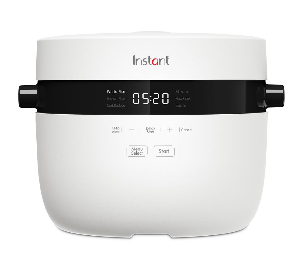 CarbReduce Technology Rice Cooker & Steamer - White