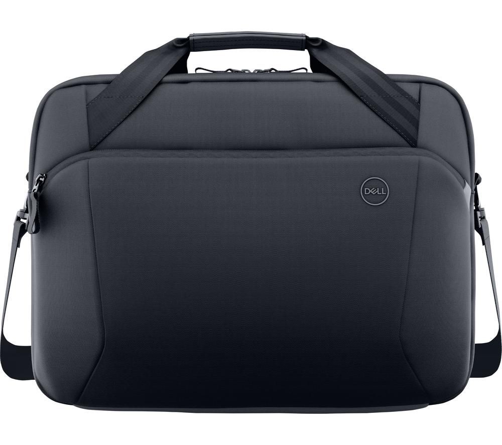 EcoLoop Pro Slim Briefcase 15.6" Laptop Messenger Bag - Black