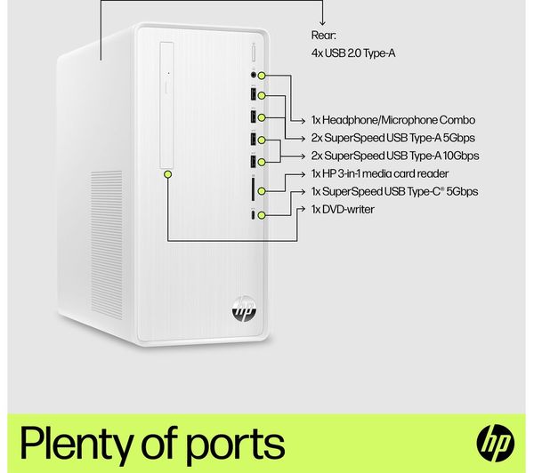 HP Pavilion TP01-5005na Desktop PC - Intel® Core™ i7, 1 TB SSD