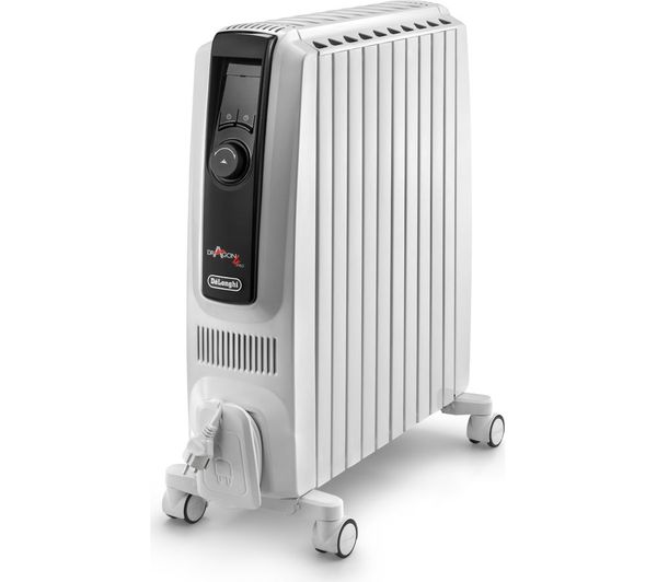 Delonghi Dragon 4 Trdx41025e Portable Oil Filled Radiator White