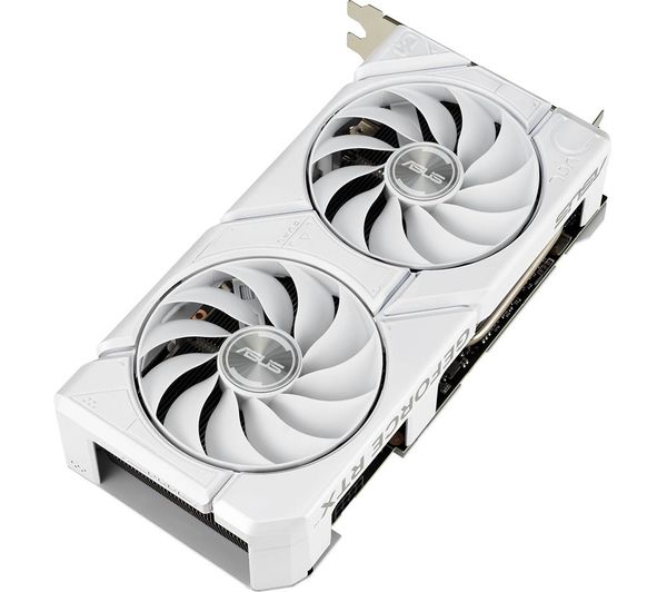 Asus Geforce Rtx 4060 8 Gb Dual Evo Oc Graphics Card White