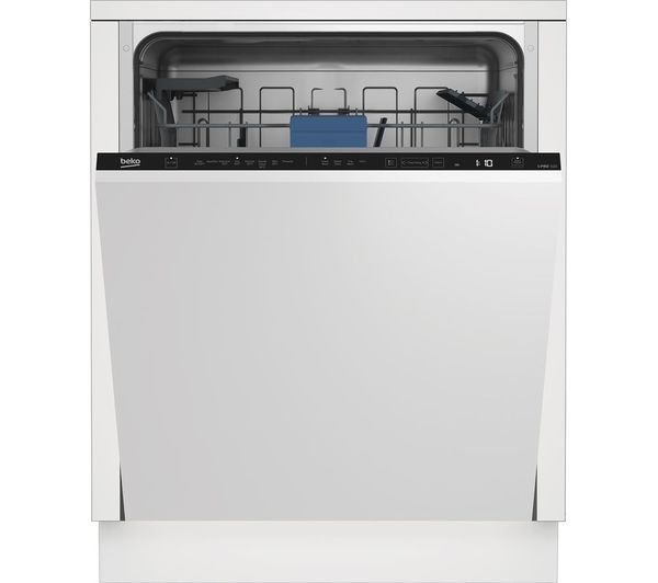 Beko Bdin38451 Full Size Fully Integrated Dishwasher