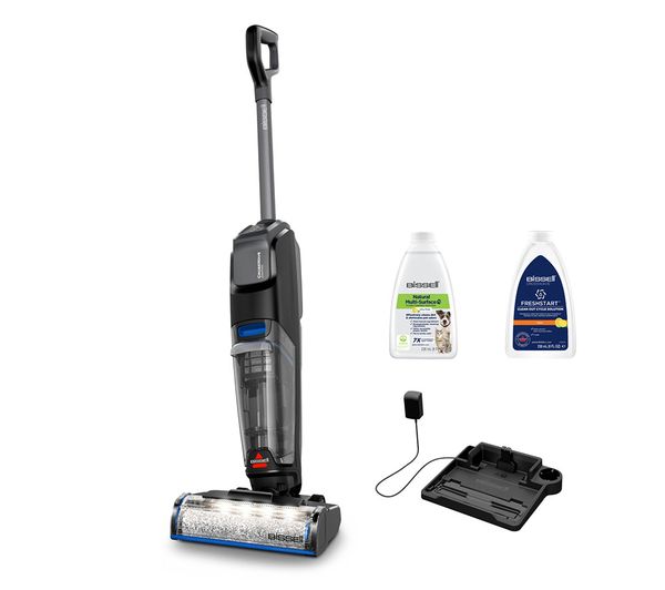 Bissell Crosswave Omnifind 4007e Upright Cordless Wet Dry Vacuum Cleaner Titanium