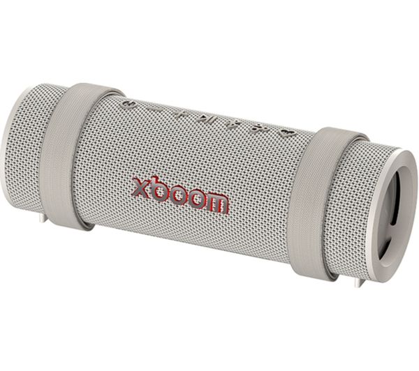LG xboom Grab Portable Bluetooth Speaker - Grey
