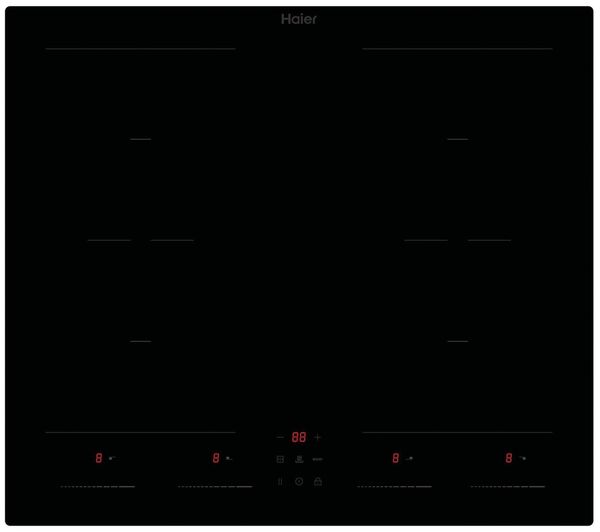 An image of HAIER ID Series 2 Twin Bridge HAIDFS64MCAR 60 cm Electric Induction Hob - Black