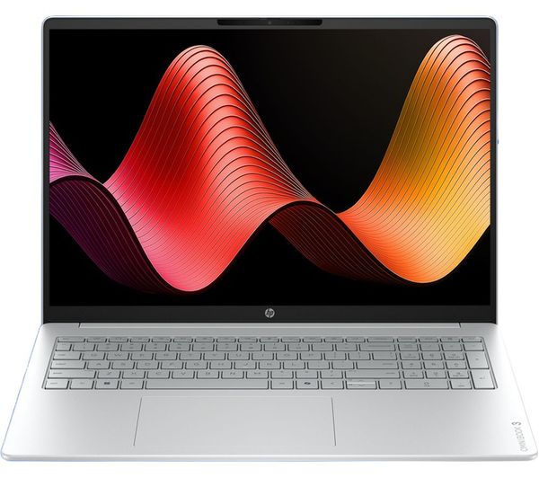 An image of HP OmniBook 3 AI 16" Laptop - Intel® Core™ 5, 256 GB SSD, Silver