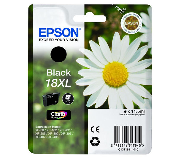 EPSON Daisy T1811 XL Black Ink Cartridge