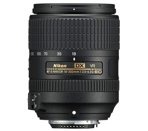 Image of NIKON AF-S DX NIKKOR 18-300 mm f/3.5-6.3G ED VR Telephoto Zoom Lens