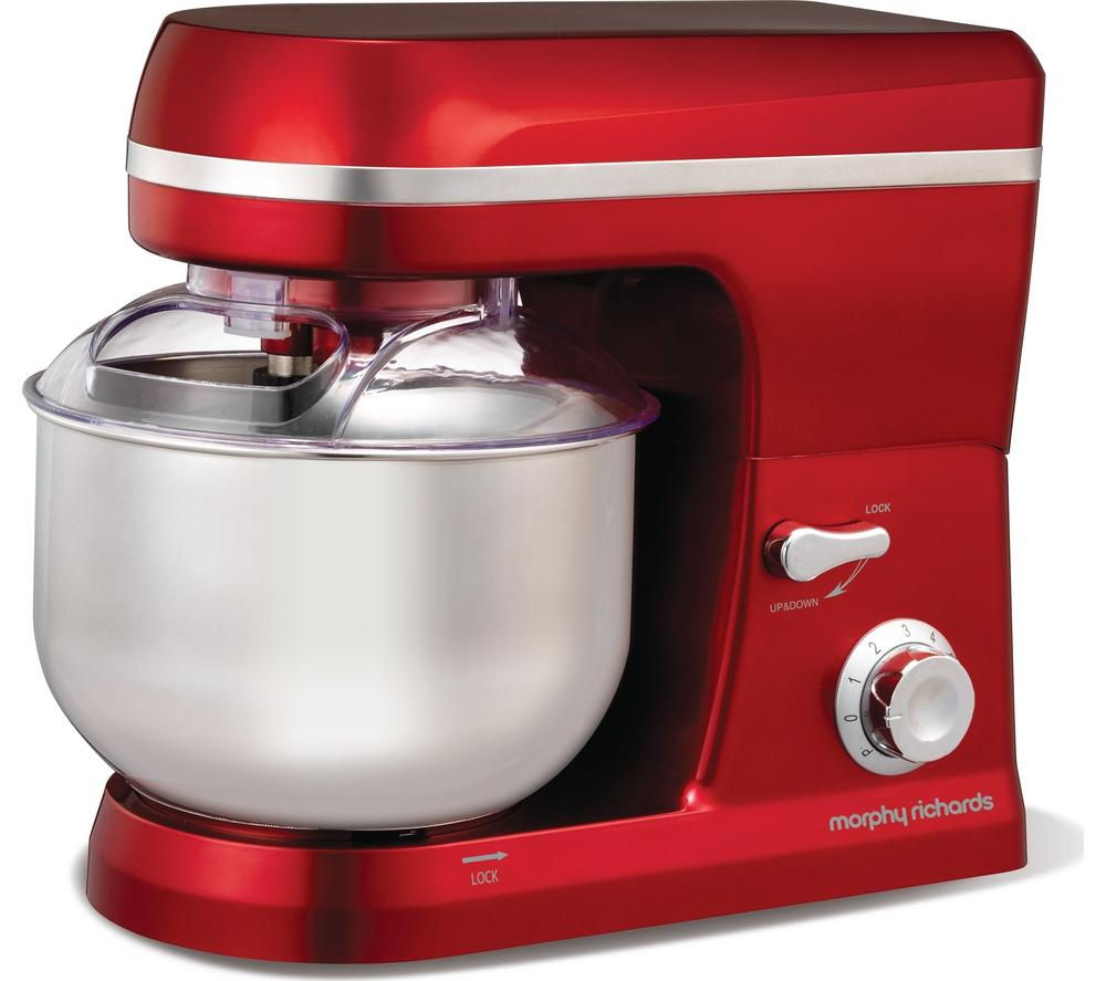 Buy MORPHY RICHARDS 400010 Stand Mixer Red Free Delivery Currys