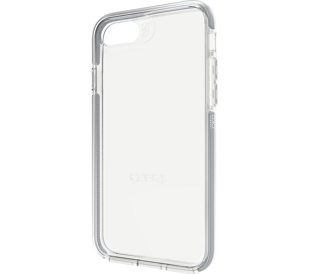 Piccadilly iPhone 7 / SE Case - Clear & Silver