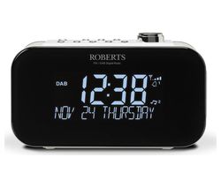 ROBERTS ORTUS3 DAB+/FM Clock Radio - White
