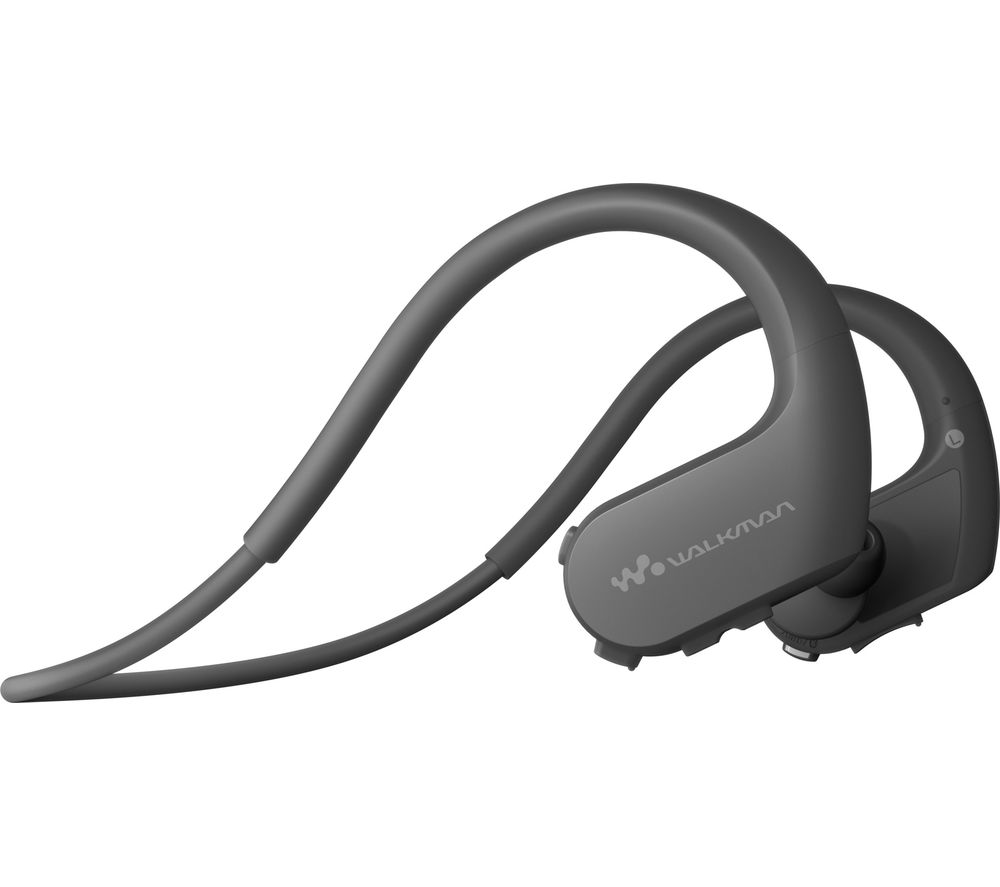 SONY NWWS623B.CEW Waterproof All-in-One MP3 Player – 4 GB, Black, Black