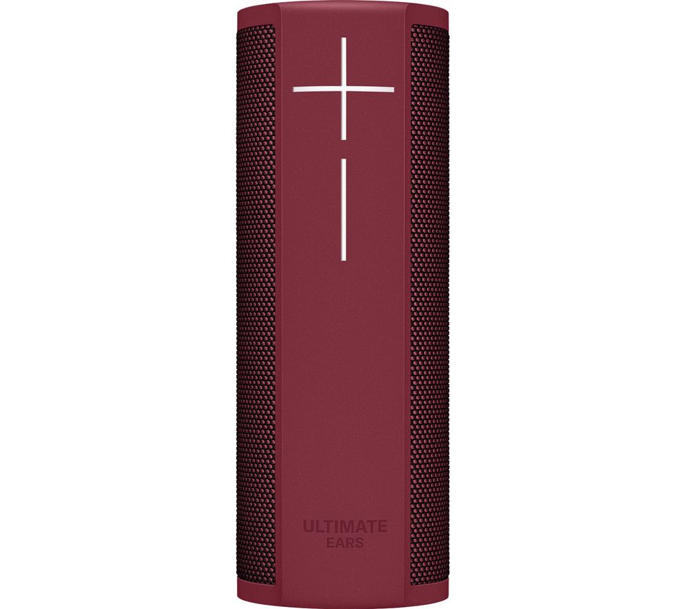 ULTIMATE EARS Blast Portable Bluetooth Voice Controlled Speaker – Red, Red