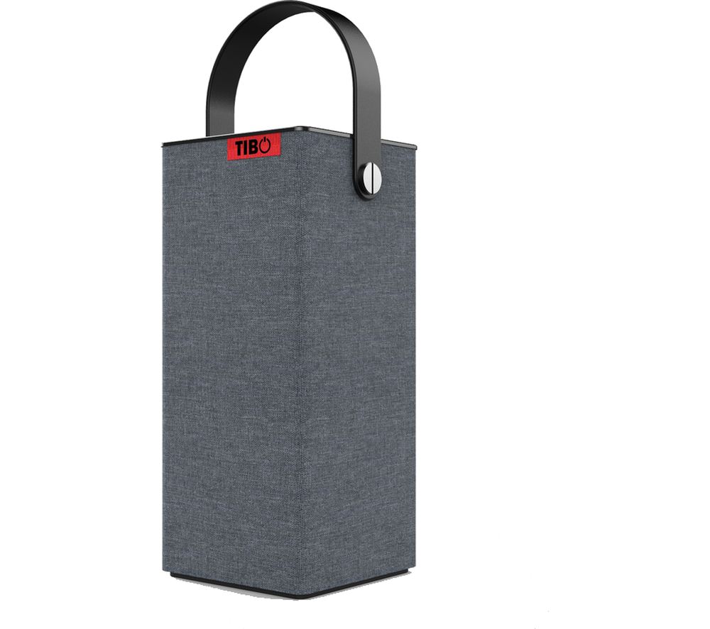 TIBO Choros Porta Portable Wireless Smart Sound Speaker – Grey, Grey