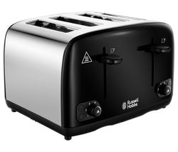 RUSSELL HOBBS Cavendish 24093 4-Slice Toaster - Black