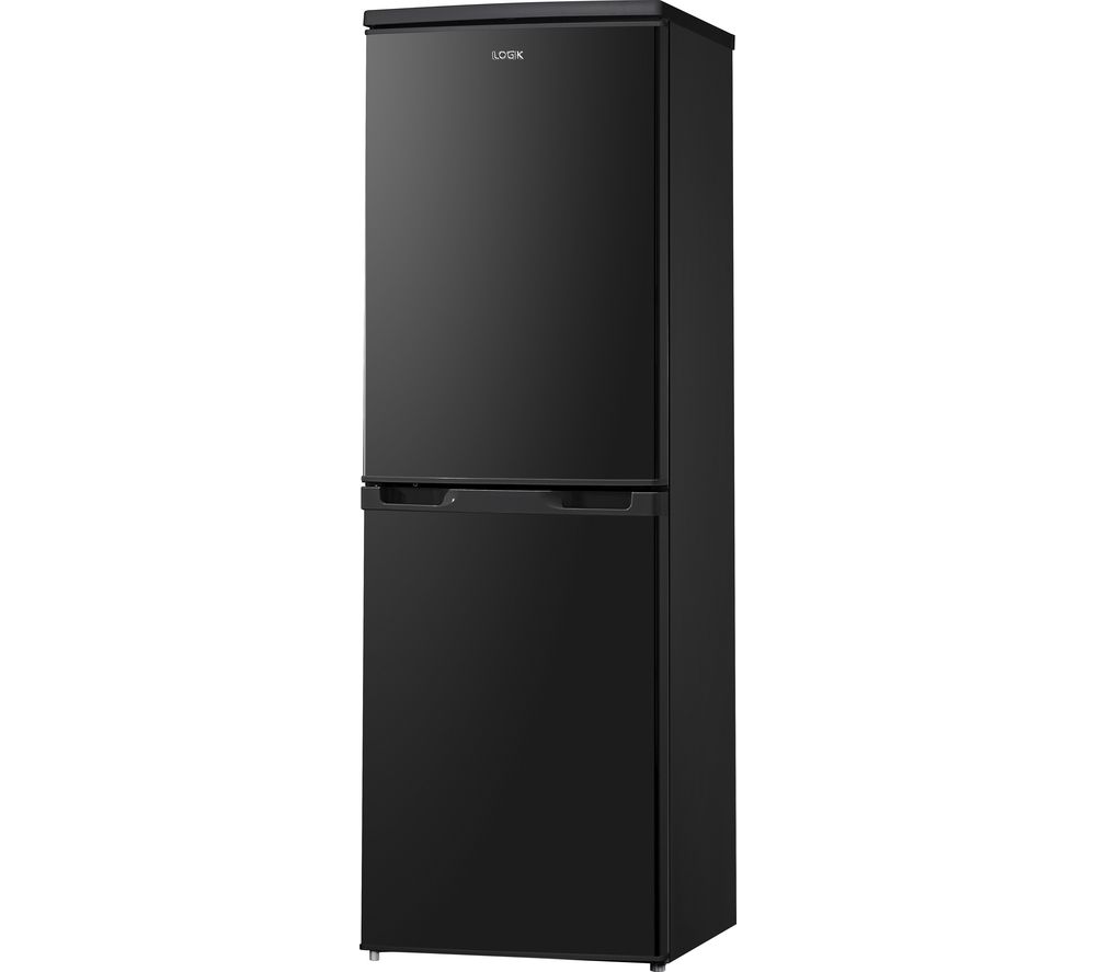 LOGIK LFC50B19 50/50 Fridge Freezer - Black Fast Delivery | Currysie