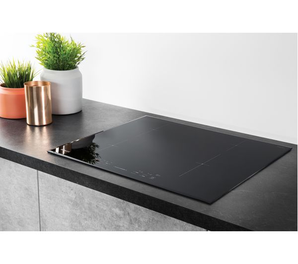 Buy HOTPOINT CIS 640 B Electric Induction Hob Black Free Delivery Currys