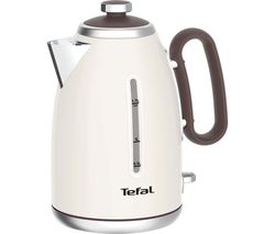 TEFAL Retra KI780A40 Jug Kettle - Cream & Mokka