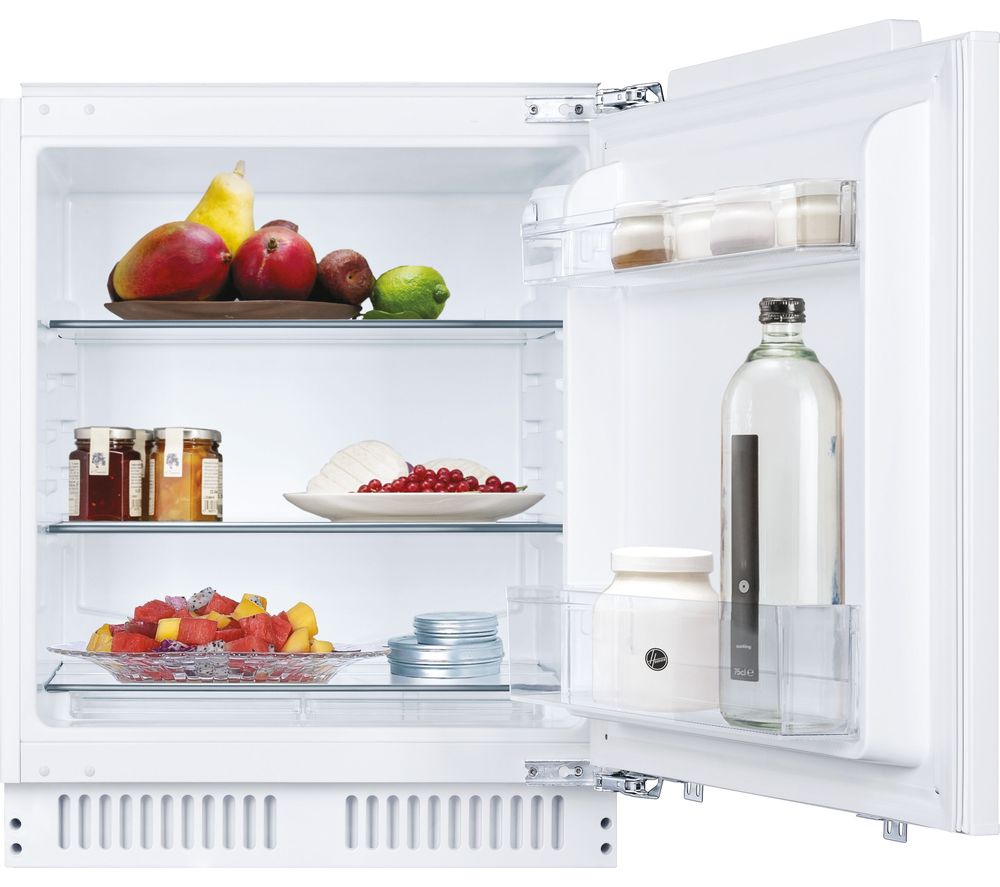 HOOVER HBRUP 160NK/N Integrated Undercounter Fridge