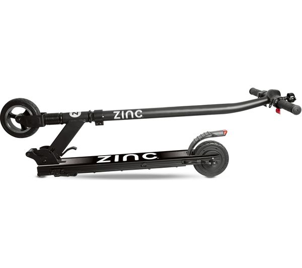 ZINC Eco Electric Folding Scooter - Black