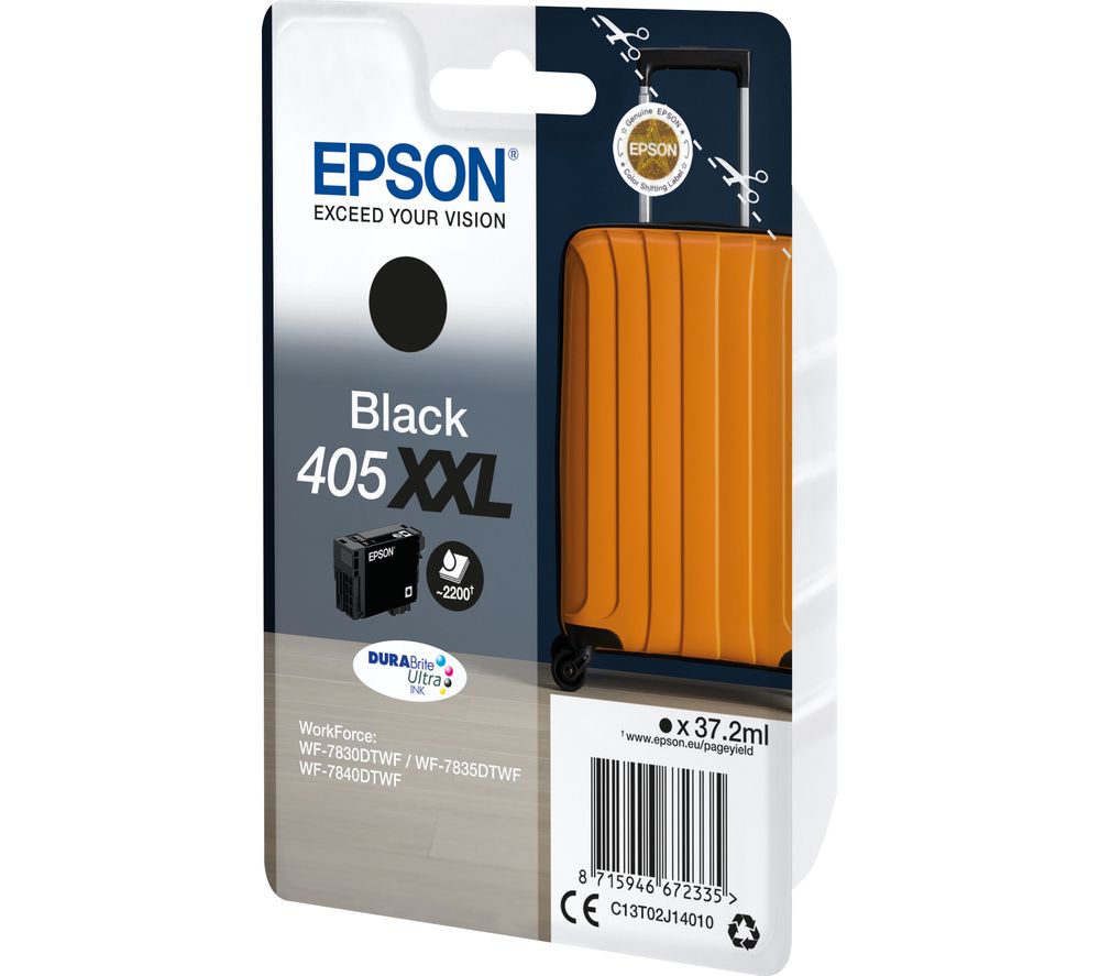 EPSON Suitcase 405 XXL Black Ink Cartridge