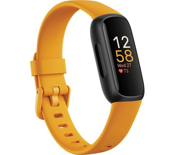 Image of FITBIT Inspire 3 Fitness Tracker - Morning Glow, Universal
