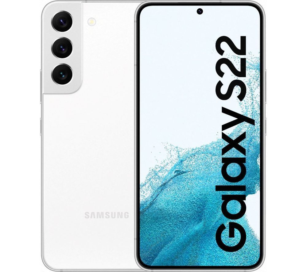 Refurbished Galaxy S22 5G - 128 GB, Phantom White (Excellent Condition)