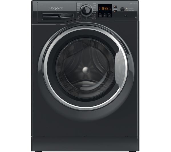 Image of HOTPOINT NSWM 945C BS UK N 9 kg 1400 Spin Washing Machine - Black