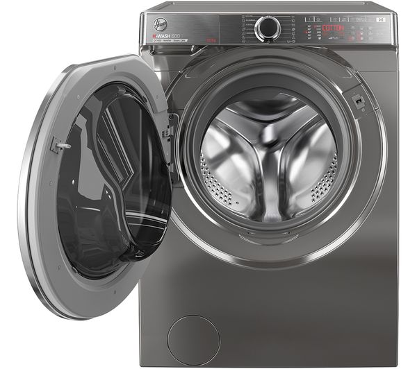 HOOVER H-Wash 600 H6WPB412AMBCR-80 WiFi-enabled 12 kg 1400 Spin Washing ...