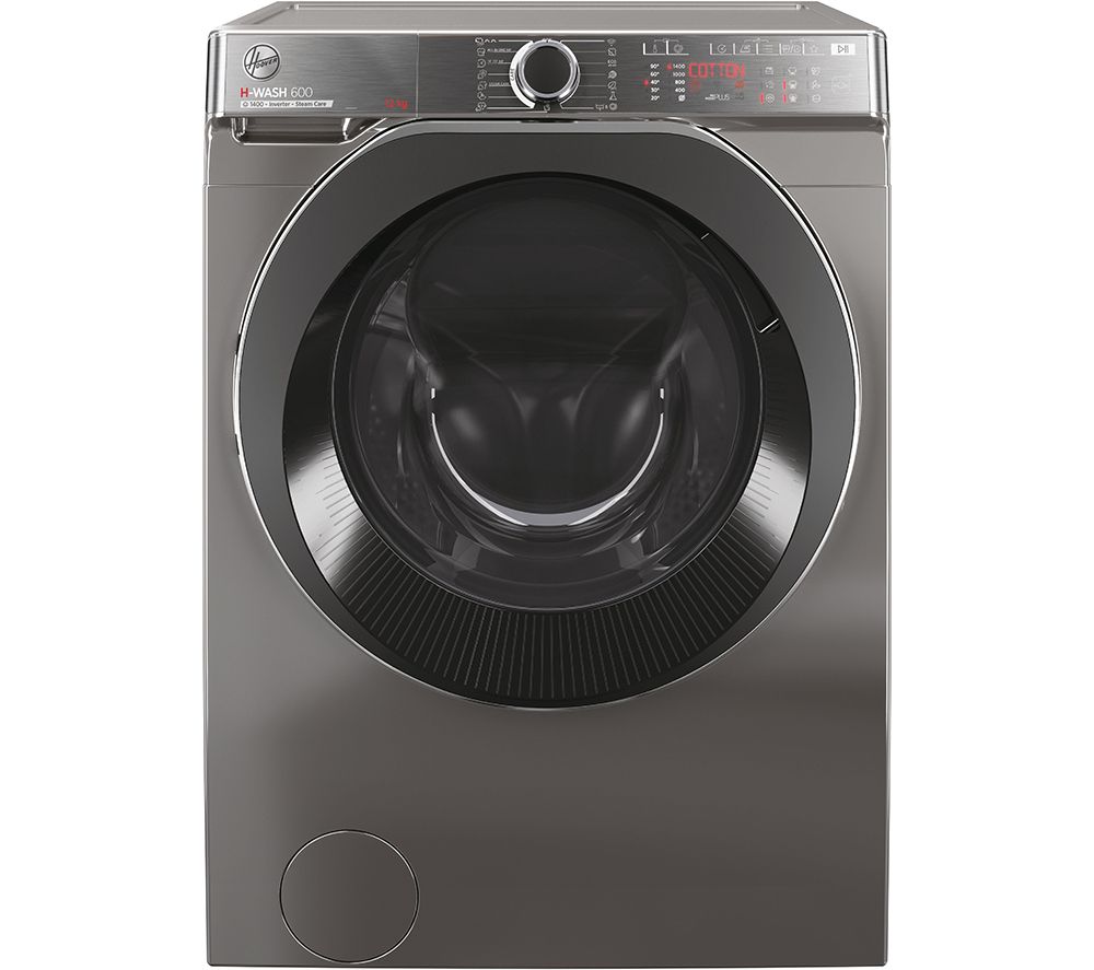 H-Wash 600 H6WPB412AMBCR-80 WiFi-enabled 12 kg 1400 Spin Washing Machine - Graphite