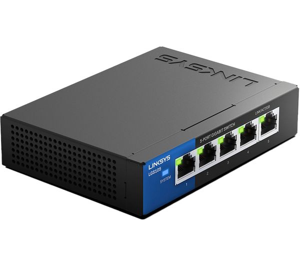 Image of LINKSYS LGS105 Network Switch - 5 Port
