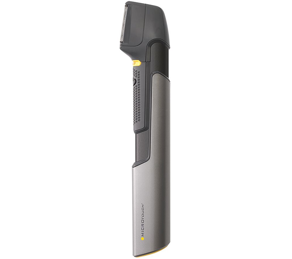 A001495 Microtouch Titanium Trim Hair Clipper & Body Groomer - Grey