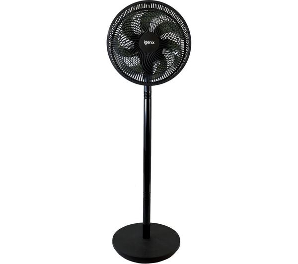 Igenix Igfp012b 12 Pedestal Fan Black