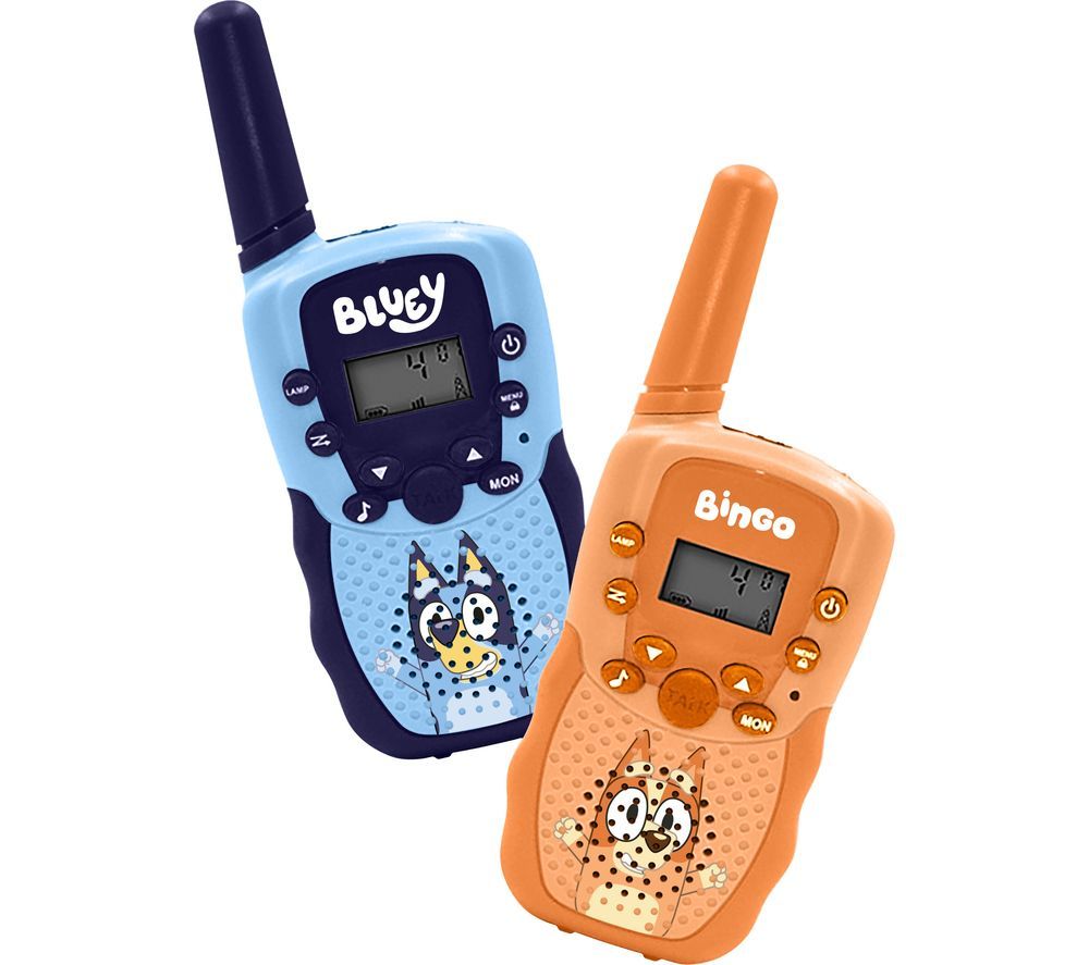 BL1078 Bluey Walkie Talkie Set - Blue & Orange