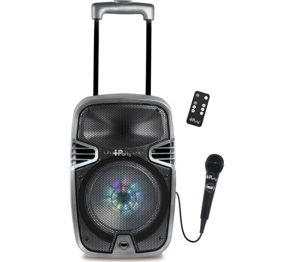 Lexibook Iparty K8250 Portable Bluetooth Speaker Silver Black