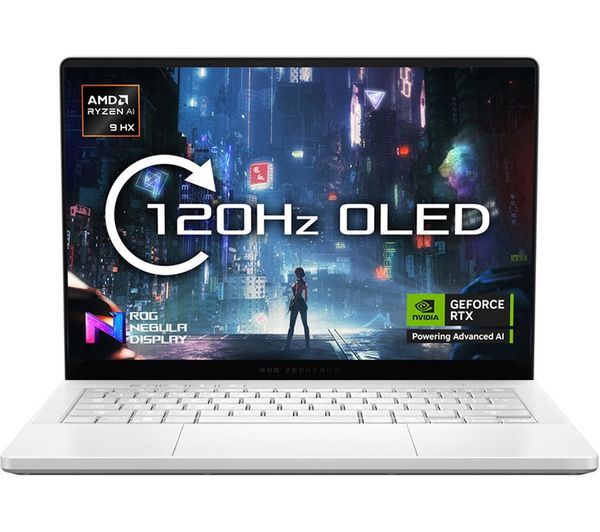 An image of ASUS ROG Zephyrus G14 14" Refurbished Gaming Laptop - AMD Ryzen AI 9, RTX 5080, 2 TB SSD (Excellent Condition)