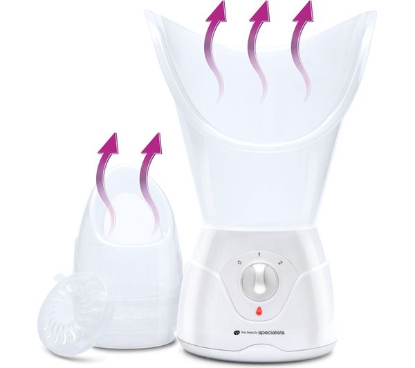 Rio Facial Sauna With Steam Inhaler White