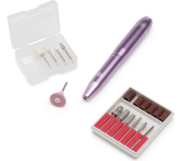 Rio Professional Electric Nail File Purple