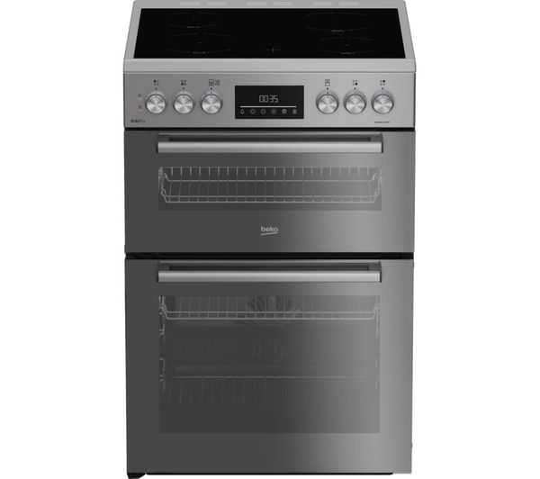 Beko Aeroperfect Fdca6732cm 60 Cm Electric Ceramic Cooker Silver