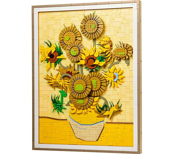 Lego Art 31215 Vincent Van Gogh Sunflowers Wall Art Set For Adults