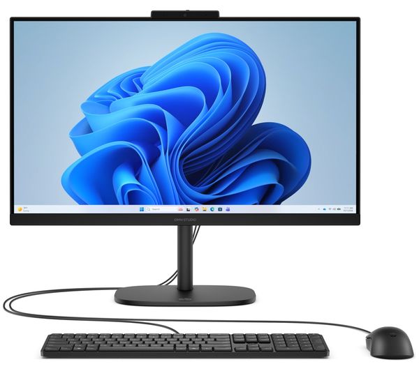 An image of HP OmniStudio 24-cv0011na 23.8" All-in-One PC - AMD Ryzen 5, 512 GB SSD, Black