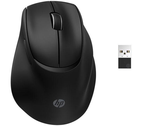 An image of HP 720 Tilt Ergonomic Optical Mouse - Black