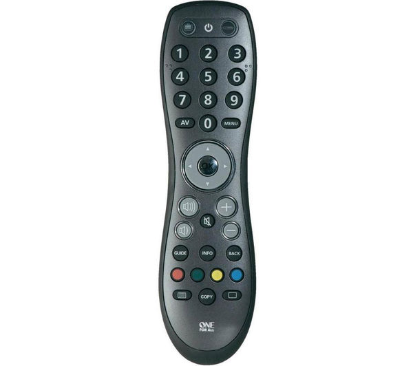 1164202000100 ONE FOR ALL URC 6420 Simple 2 Universal Remote