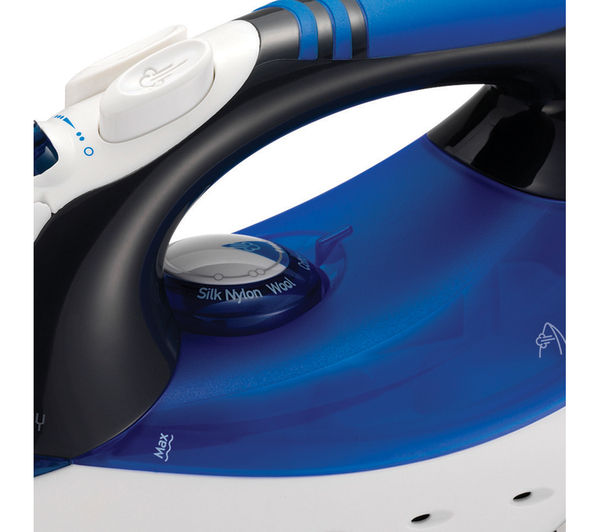 40679 MORPHY RICHARDS Turbosteam 40679 Steam Iron Blue Currys