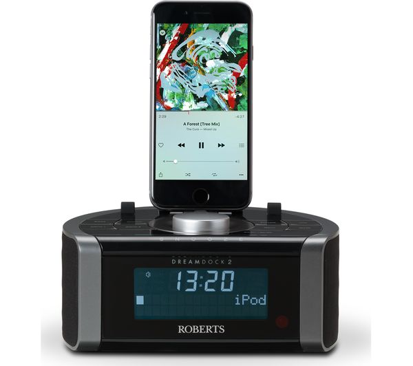 DREAMDOCK2 ROBERTS DreamDock2 DAB+ Clock Radio with Apple Lightning