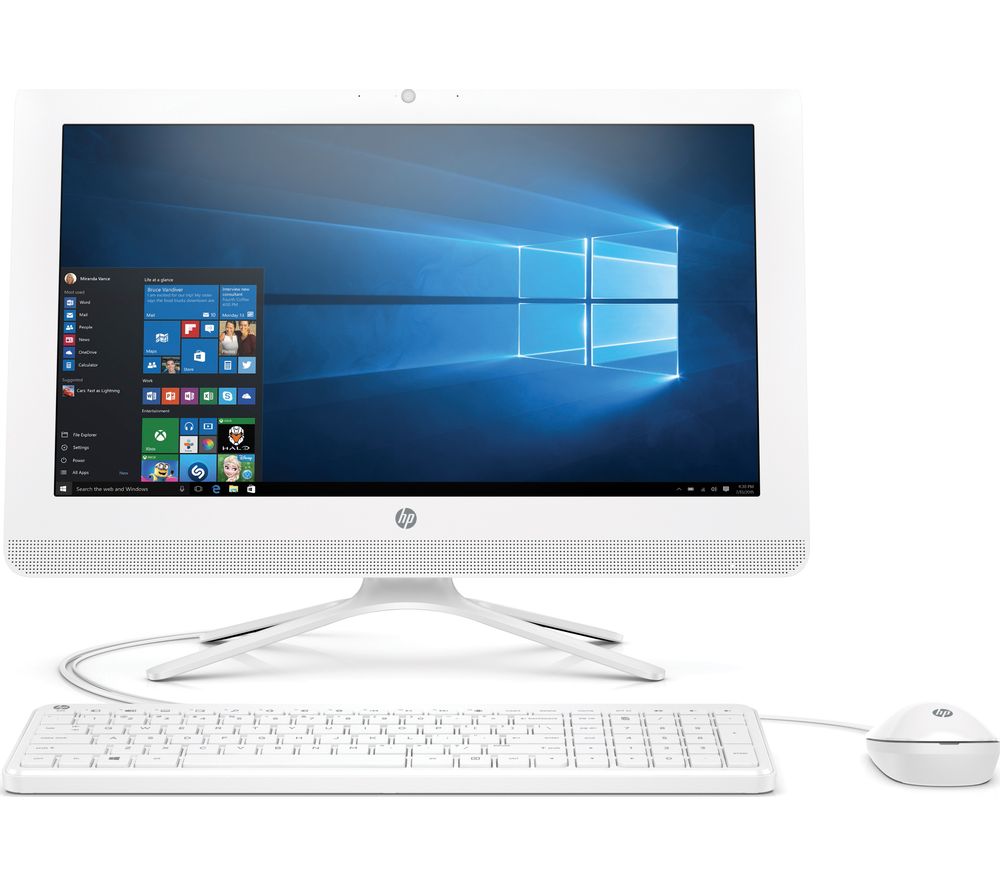 HP 22 b060na 21 5 All  in One  PC  White  Deals PC  World