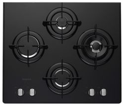HOTPOINT DD 642 P/H BK Gas Hob - Black